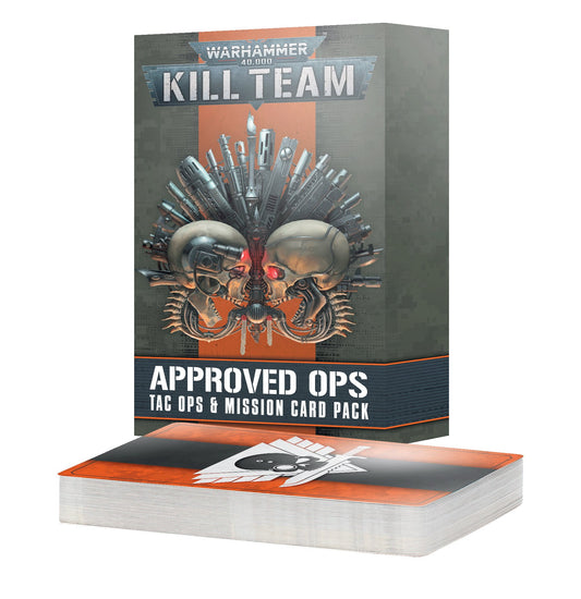 Kill Team: Approved Ops Tac Ops & Mission Cards Pack