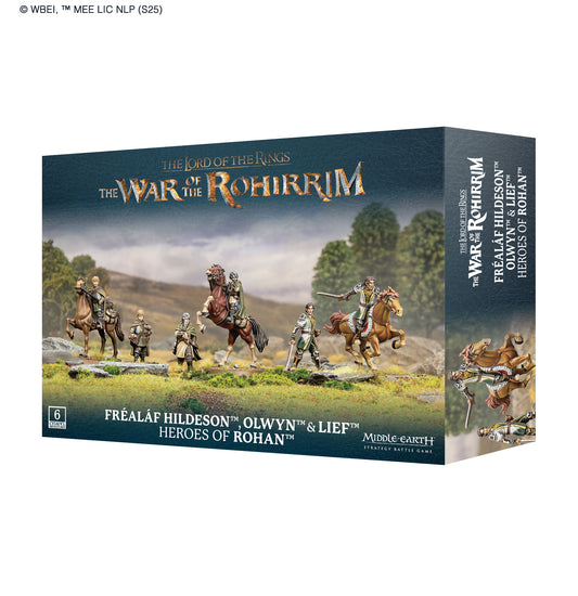 Middle-Earth Strategy Battle Game: FrÃ©alÃ¡f Hildeson, Olwyn & Lief, Heroes of Rohan