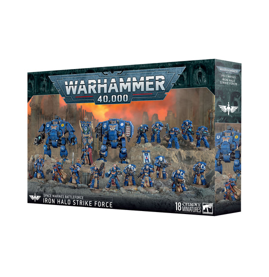 SOLD OUT Space Marines: Iron Halo Strike Force Battleforce
