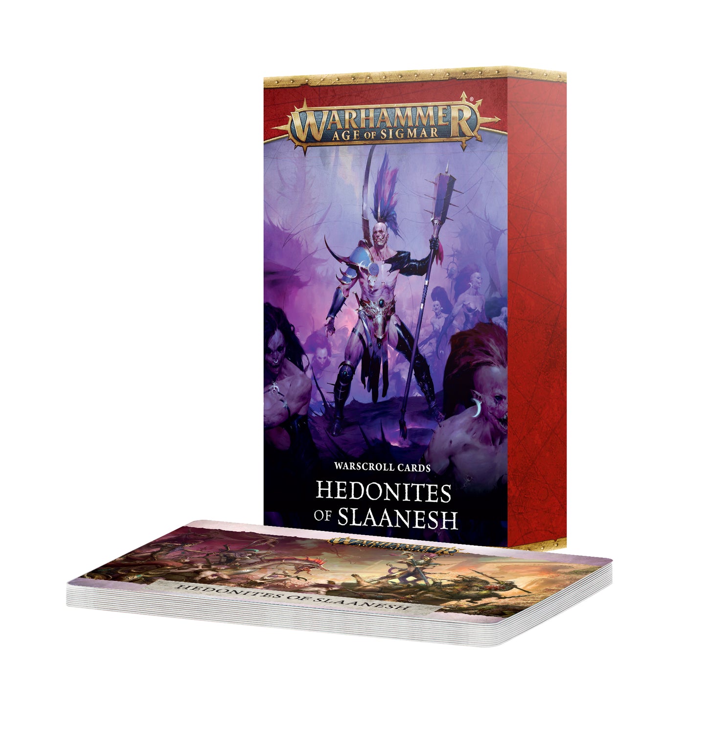 Hedonites of Slaanesh Warscroll Cards