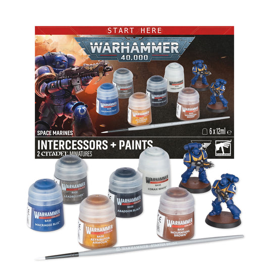 Space Marines: Intercessors + Paint