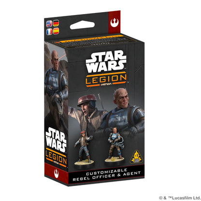 Star Wars: Legion - Customisable Rebel Officer & Agent