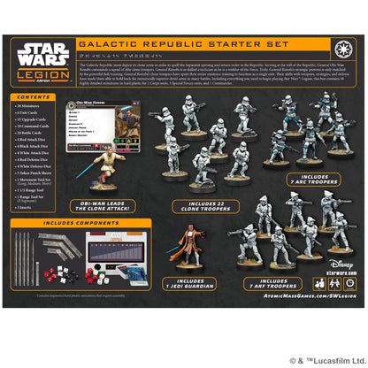 Star Wars: Legion - Galactic Republic Starter Set