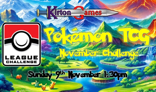 EVENT - Pokemon TCG November League Challenge - Sunday 9th November 1:00pm