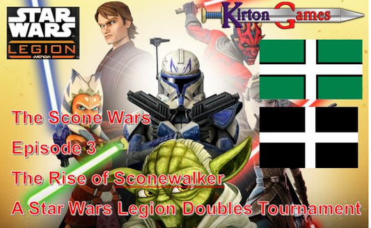 The Scone Wars Episode 3 The Rise of Sconewalker -  Saturday 5th April