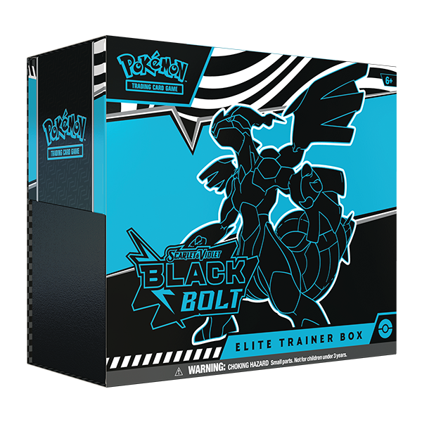 Pokemon TCG: Scarlet & Violet 10.5 - Black Bolt - Elite Trainer Box Zekrom
