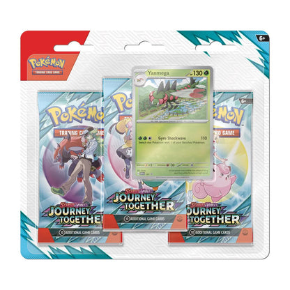 Pokemon TCG: Scarlet & Violet 9 – Journey Together - 3-Pack Blister