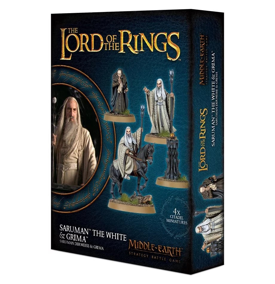 Middle-Earth Strategy Battle Game: Saruman the White and Grima Wormtongue