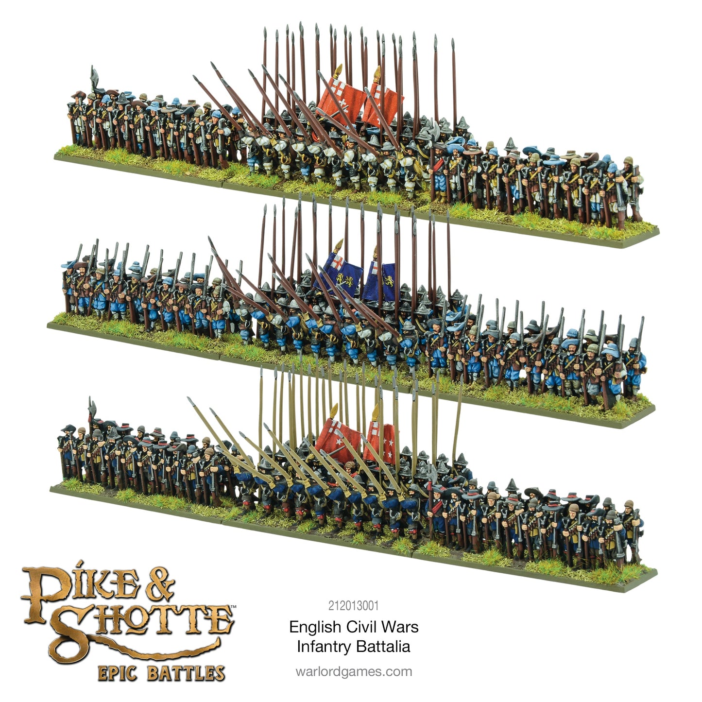 Pike & Shotte Epic Battles - English Civil Wars infantry battalia