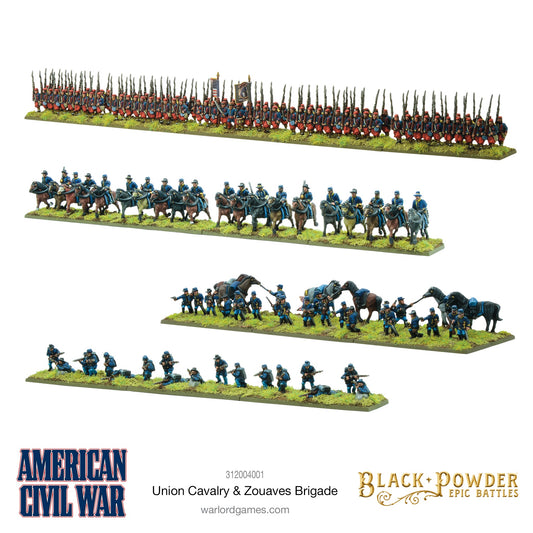 BP Epic Battles: American Civil War Union Cavalry & Zouaves brigade