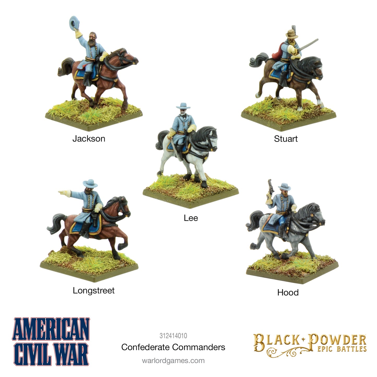 BP Epic Battles: American Civil War Confederate Commanders