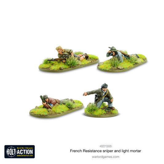 French Resistance Sniper and Light Mortar teams (LAST CHANCE TO BUY)