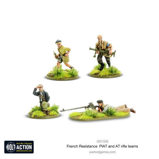 French Resistance PIAT & Anti-tank rifle teams  (LAST CHANCE TO BUY)