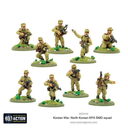 North Korean KPA SMG squad