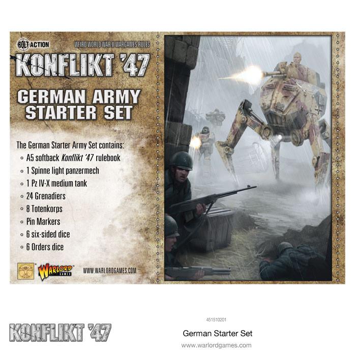 German Konflikt '47 Starter Set