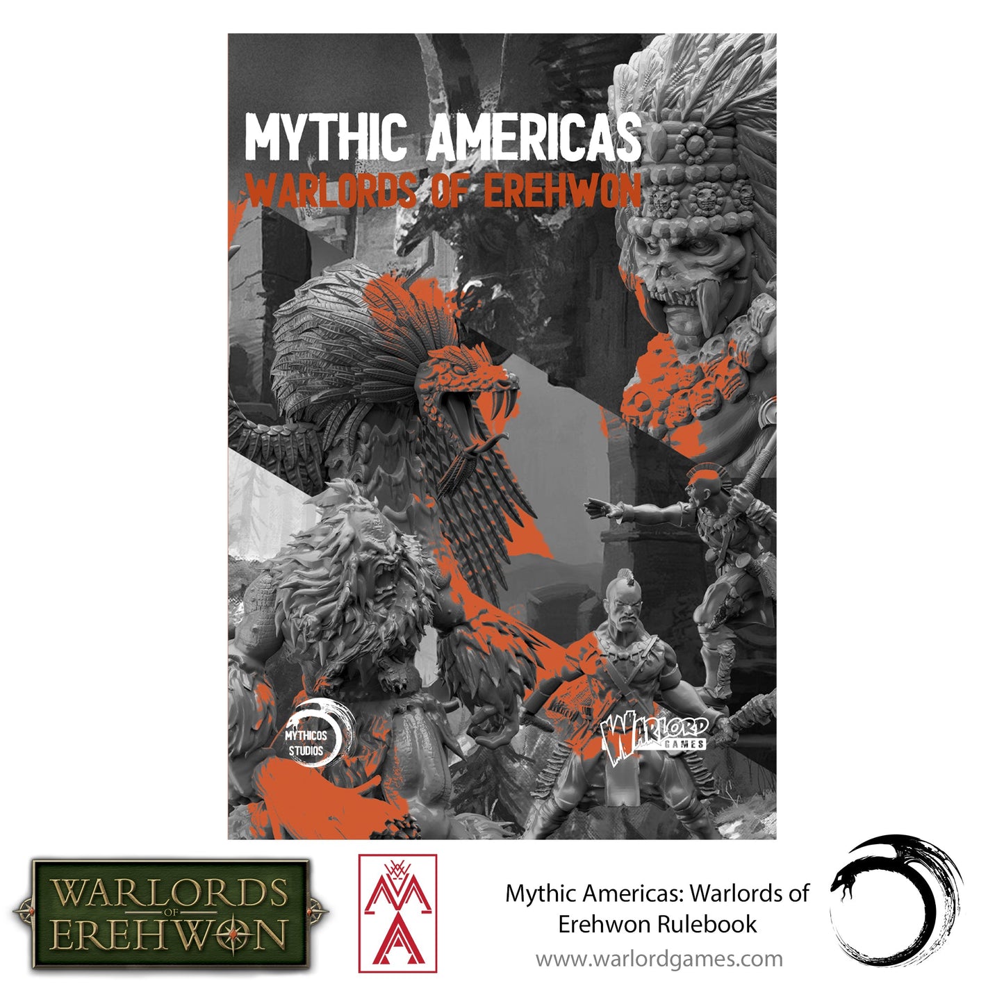 Mythic America Warlord of Erehwon Rulebook