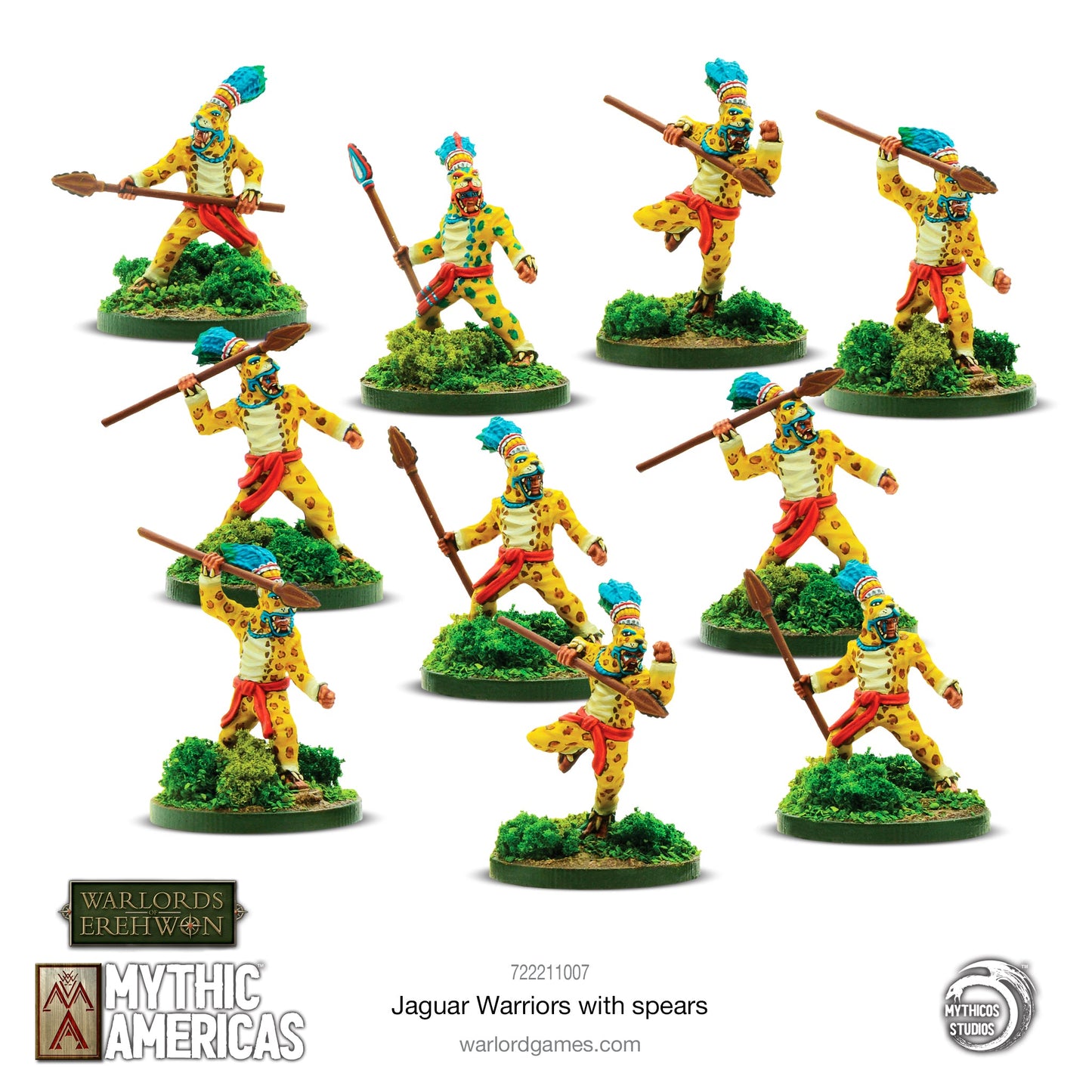 Jaguar Warriors with spears