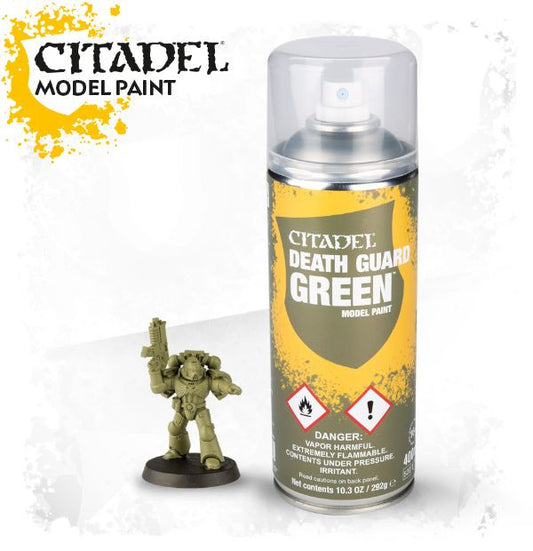 CITADEL DEATH GUARD GREEN SPRAY - COURIER SHIPPING ONLY