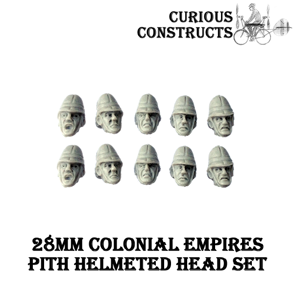 COLONIAL EMPIRES PITH HELMETED HEAD SET