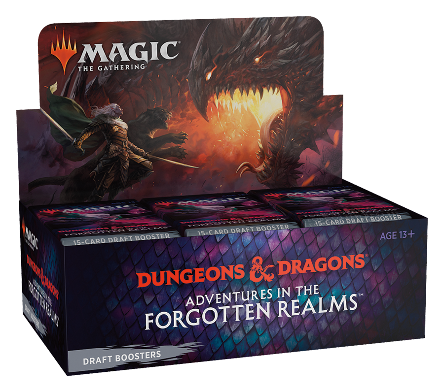 Magic the Gathering: Adventures in the Forgotten Realms Draft Booster Display