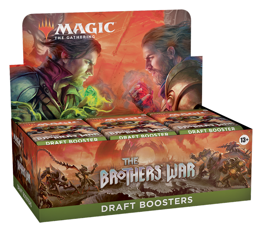 Magic the Gathering: Brothers War Draft Booster Display