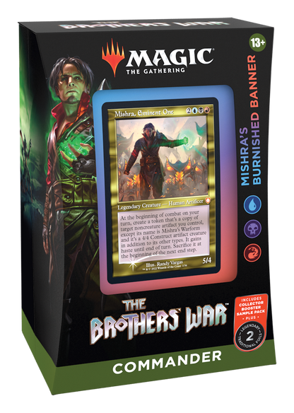 Magic the Gathering: Brothers War Command Deck - Mishra's Burnished Banner