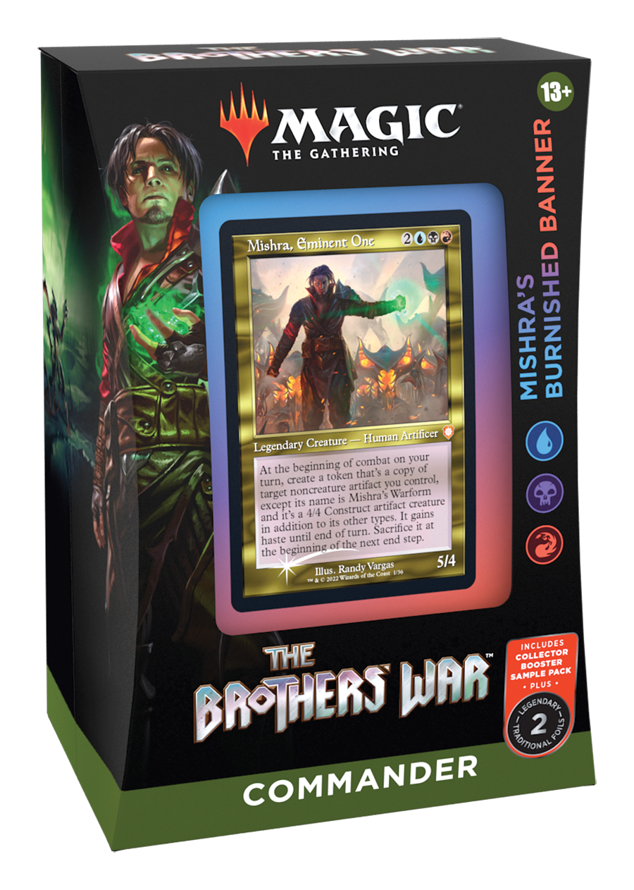 Magic the Gathering: Brothers War Command Deck - Mishra's Burnished Banner