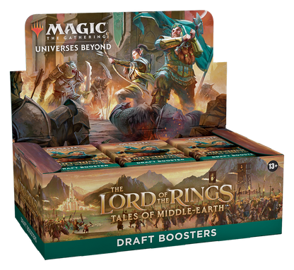 Magic the Gathering: Lord of the Rings: Tales of Middle-Earth Draft Booster Display