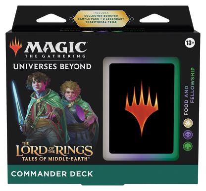 Magic the Gathering: Lord of the Rings: Tales of Middle-Earth Commander Deck - Food & Fellowship