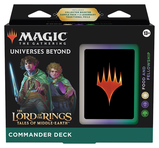 Magic the Gathering: Lord of the Rings: Tales of Middle-Earth Commander Deck - Food & Fellowship