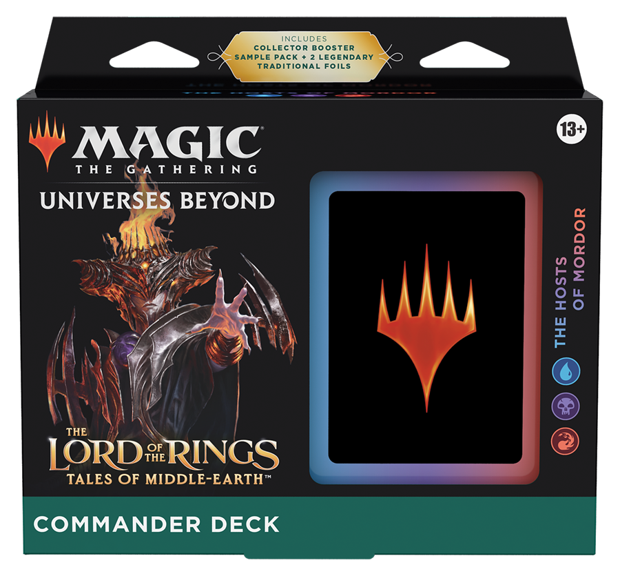 Magic the Gathering: Lord of the Rings: Tales of Middle-Earth Commander Deck - The Hosts of Mordor