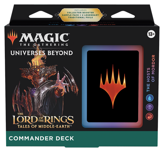 Magic the Gathering: Lord of the Rings: Tales of Middle-Earth Commander Deck - The Hosts of Mordor