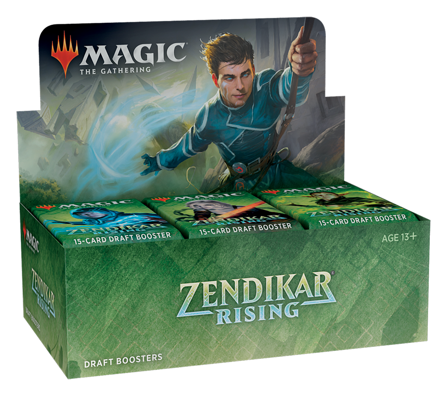 Magic the Gathering: Zendikar Rising Draft Booster Display