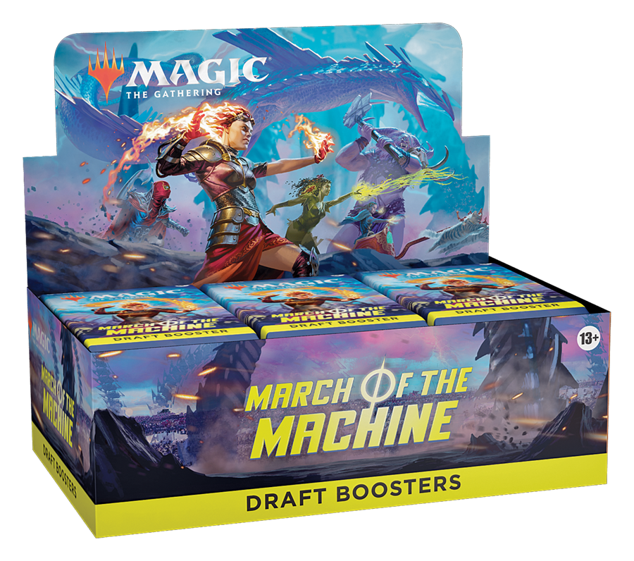Magic the Gathering: March of the Machine Draft Booster Display