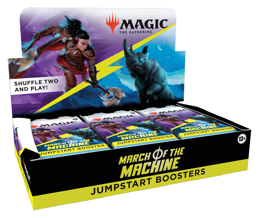 Magic the Gathering: March of the Machine Jumpstart Booster Display