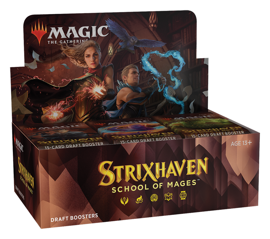 Magic the Gathering: Strixhaven School of Mages Draft Booster Display
