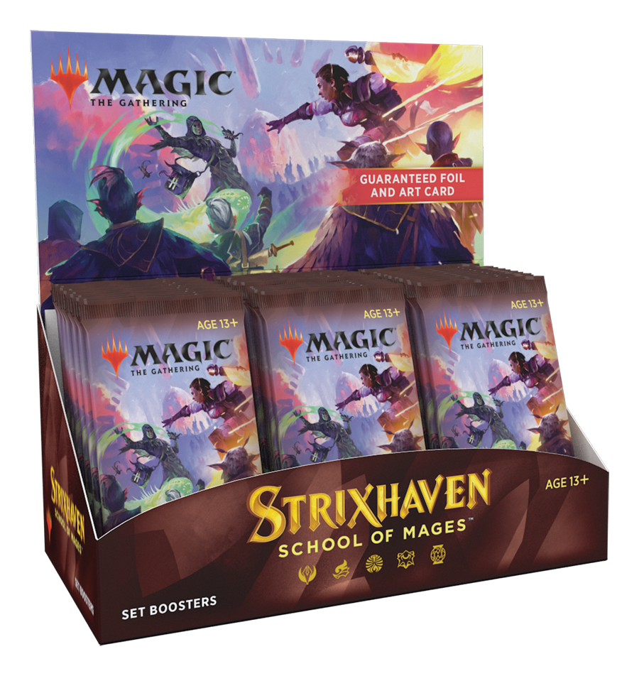 Magic the Gathering: Strixhaven School of Mages Set Booster Display