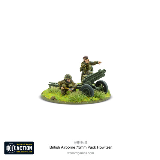 British Para 75mm Pack Howitzer & Crew