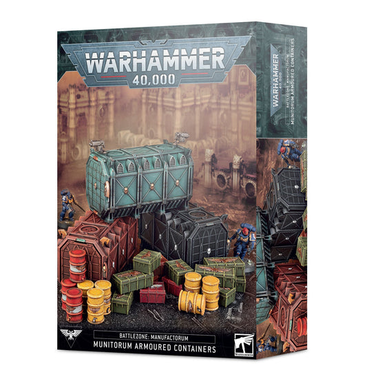 Warhammer 40000: Battlezone: Manufactorum - Munitorum Armoured Containers