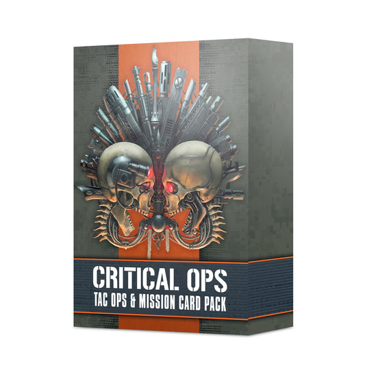 Kill Team: Critical Ops Tac Ops & Mission Card Pack