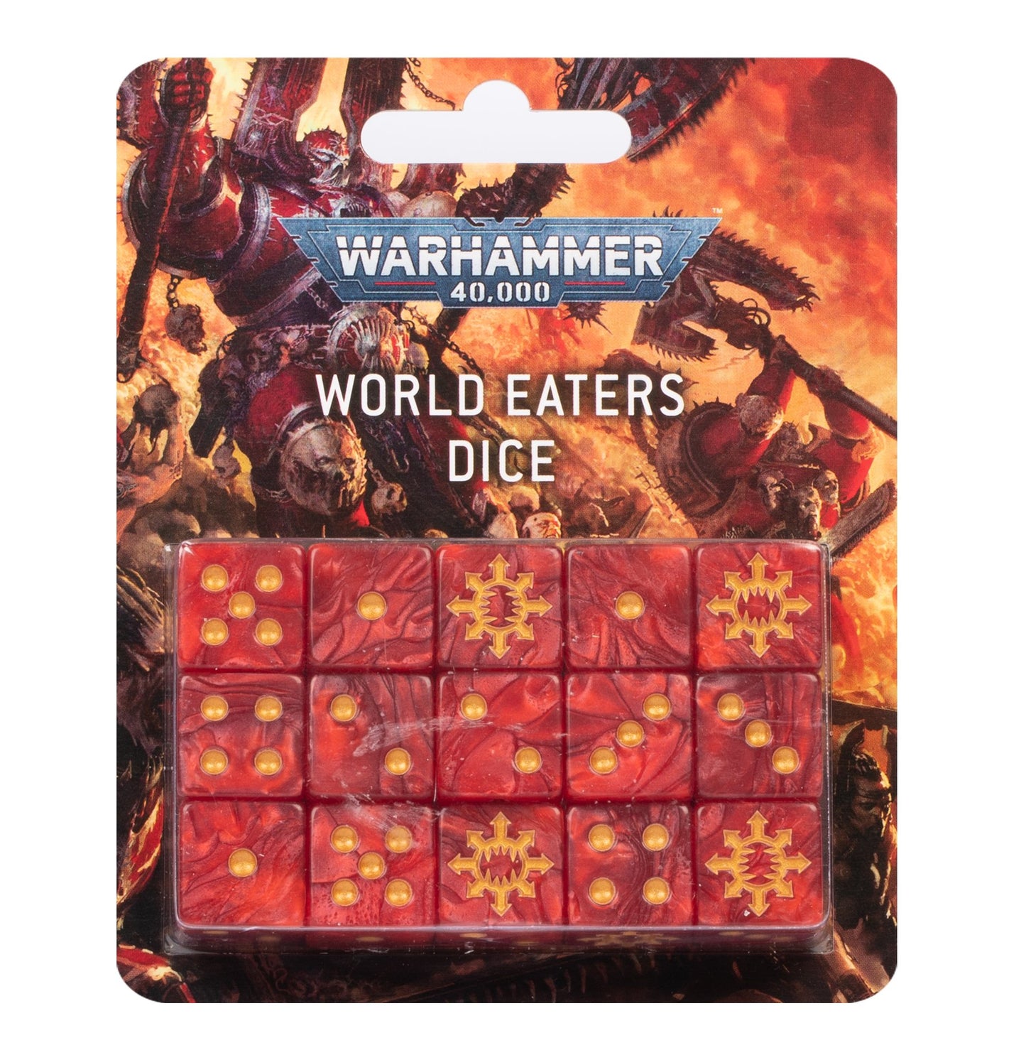 LAST ONE - Warhammer 40,000: World Eaters Dice