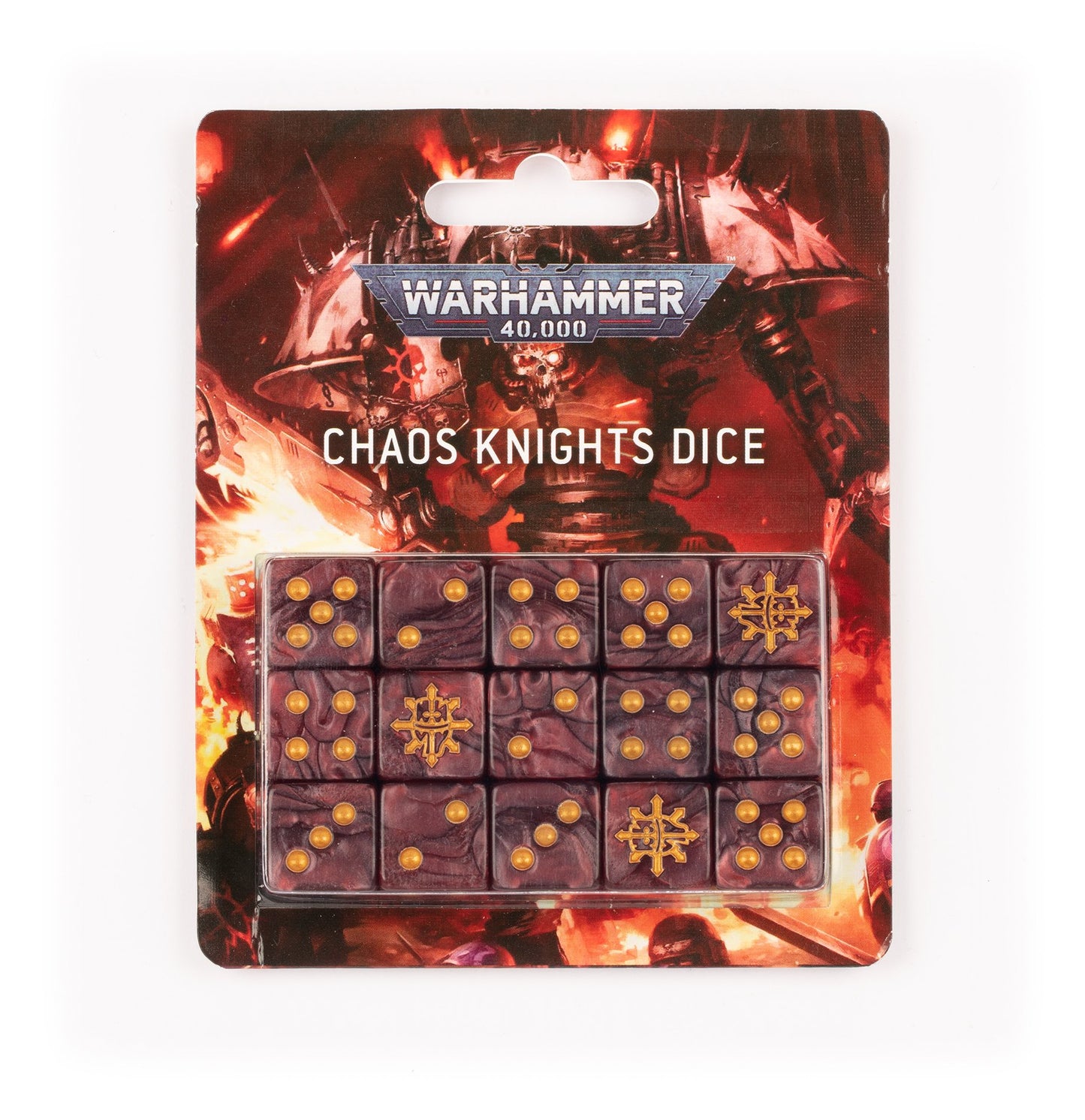 LAST ONE - Warhammer 40,000: Chaos Knights Dice