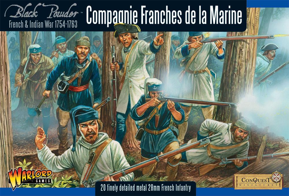 French Indian War: French Compagnie de la Marine